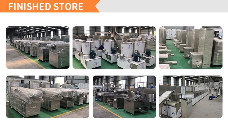 Corn Puff Snack Food Machine Corn Chips Production Line (4)