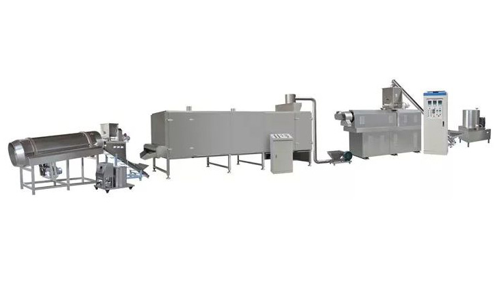 Full automatic professional fish feed extruder fish feed pelletizing machine (2)